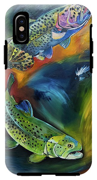 Dancing Trout - Phone Case