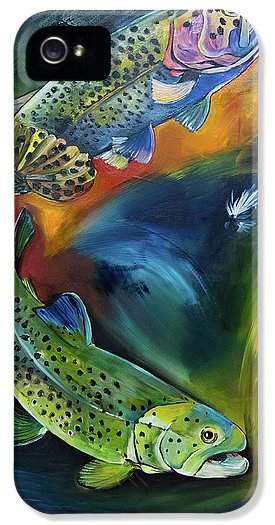 Dancing Trout - Phone Case