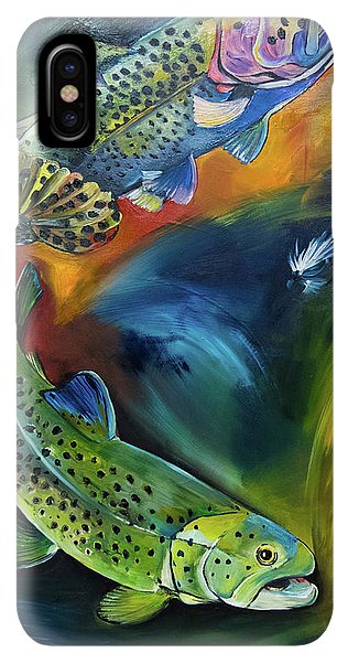 Dancing Trout - Phone Case