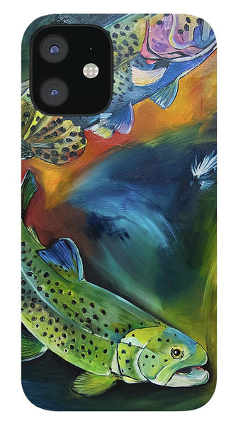 Dancing Trout - Phone Case