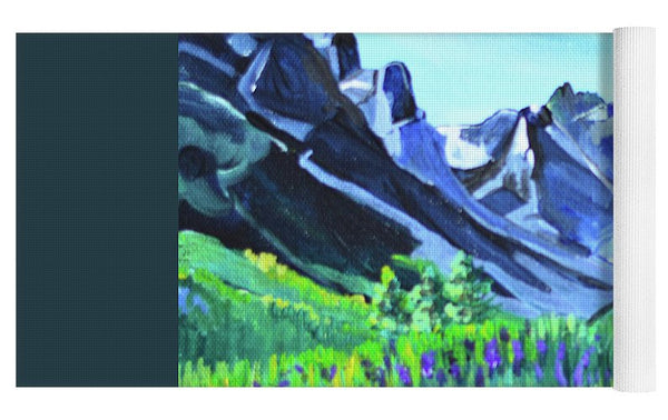 East Rosebud Lake - Yoga Mat