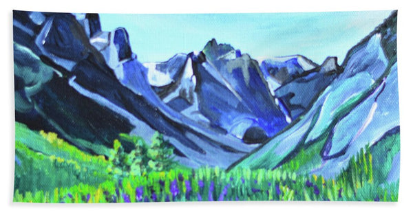 East Rosebud Lake - Beach Towel