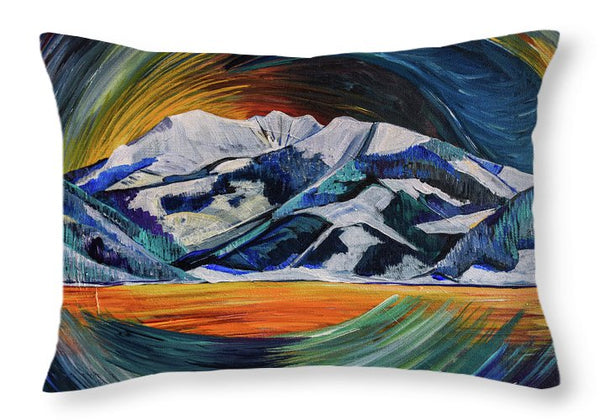 Fan Mountain  - Throw Pillow