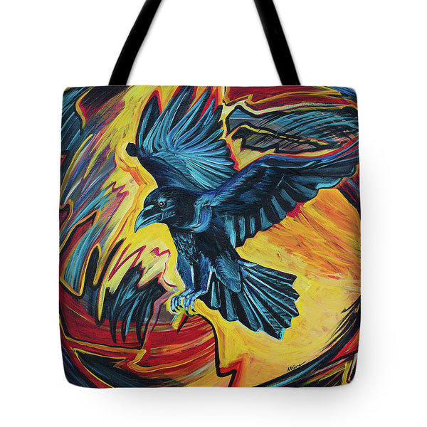 Fierce Raven - Tote Bag