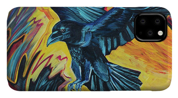 Fierce Raven - Phone Case