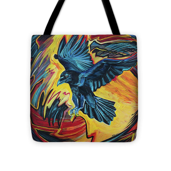 Fierce Raven - Tote Bag