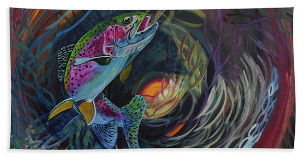 Fish Dance - Bath Towel