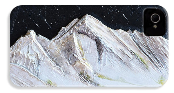 Gallatin Peak under the Stars - Phone Case