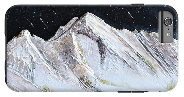 Gallatin Peak under the Stars - Phone Case