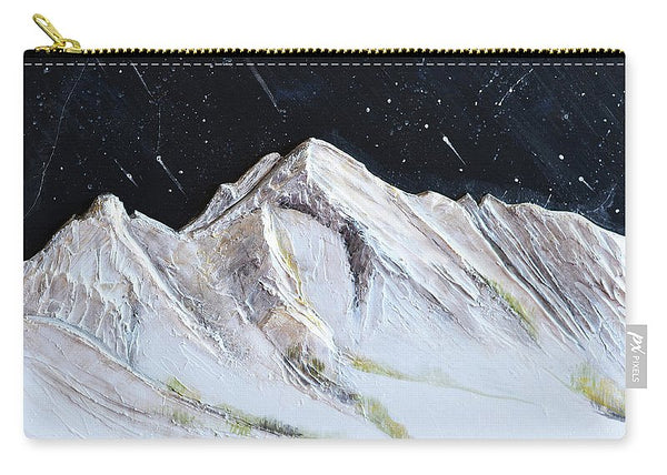 Gallatin Peak under the Stars - Carry-All Pouch