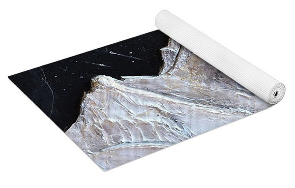 Gallatin Peak under the Stars - Yoga Mat