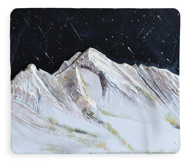 Gallatin Peak under the Stars - Blanket