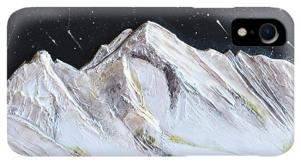 Gallatin Peak under the Stars - Phone Case