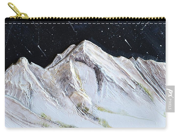 Gallatin Peak under the Stars - Carry-All Pouch