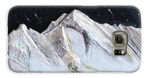 Gallatin Peak under the Stars - Phone Case