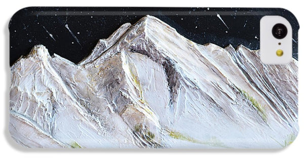 Gallatin Peak under the Stars - Phone Case