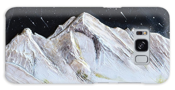 Gallatin Peak under the Stars - Phone Case