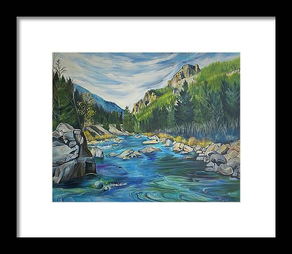 Gallatin River - Framed Print