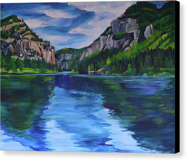 Gates of the Mountains/Missouri River - Canvas Print