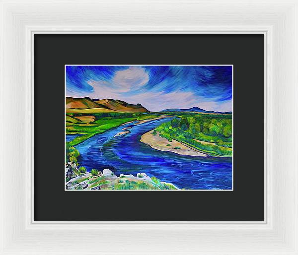 Jefferson River - Framed Print