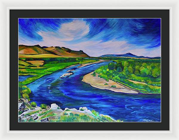 Jefferson River - Framed Print