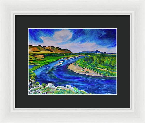 Jefferson River - Framed Print
