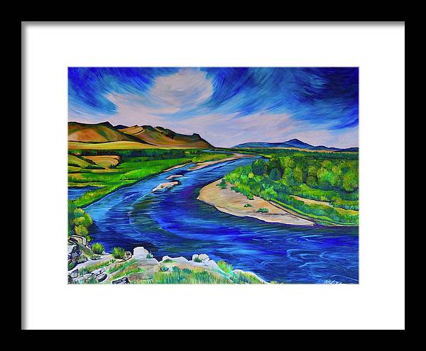 Jefferson River - Framed Print