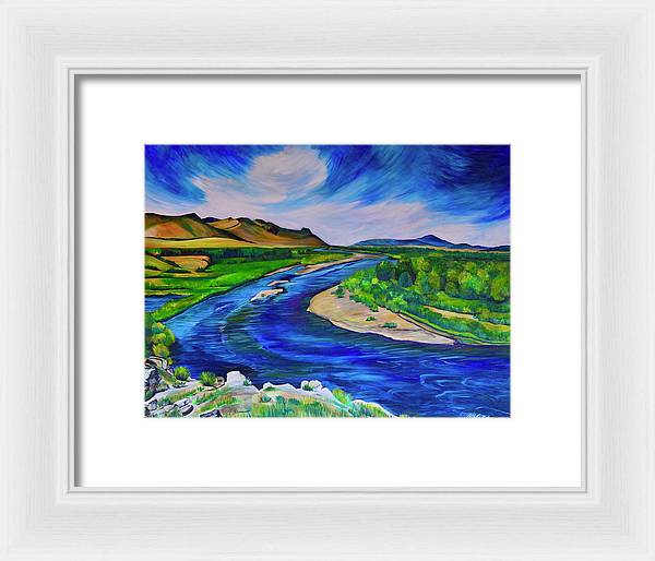 Jefferson River - Framed Print
