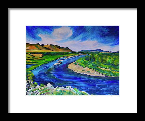 Jefferson River - Framed Print