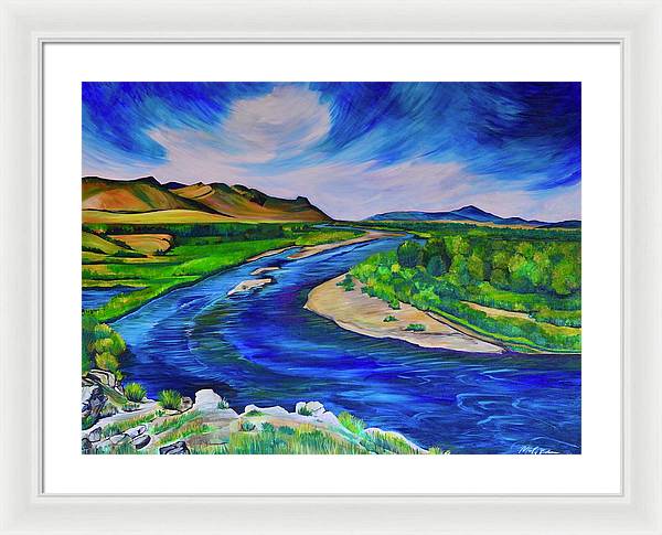 Jefferson River - Framed Print
