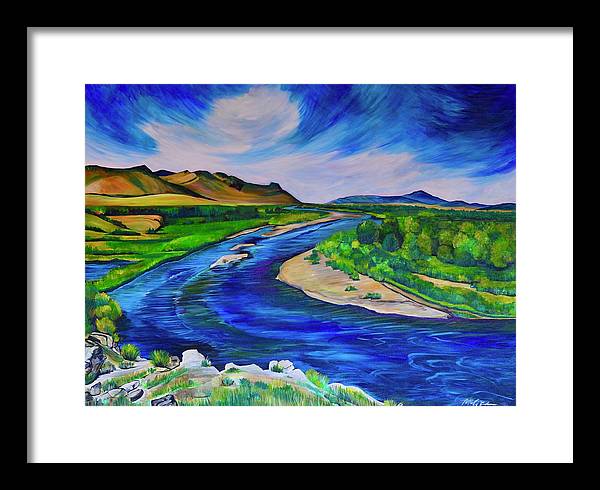 Jefferson River - Framed Print