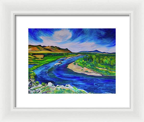 Jefferson River - Framed Print