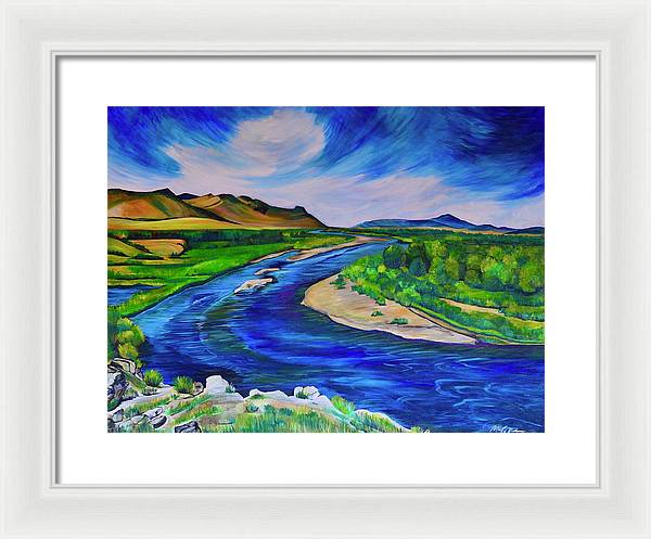 Jefferson River - Framed Print