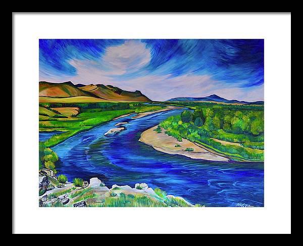 Jefferson River - Framed Print