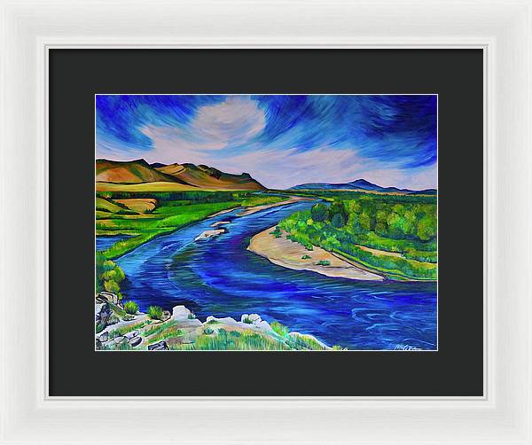 Jefferson River - Framed Print