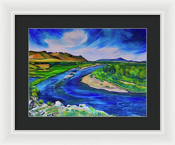 Jefferson River - Framed Print