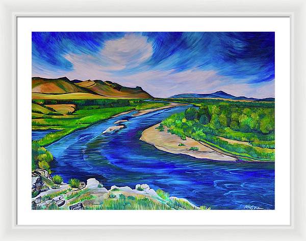 Jefferson River - Framed Print