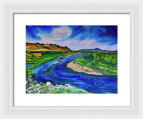 Jefferson River - Framed Print