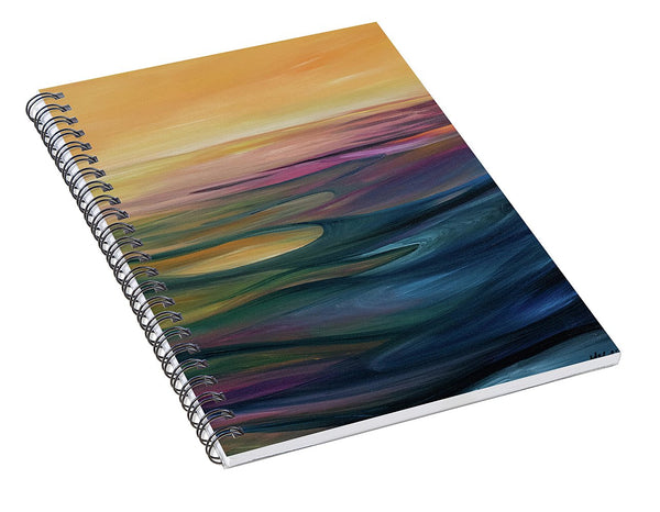 Lake Sunset - Spiral Notebook