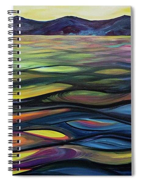 Late Morning Glow - Spiral Notebook