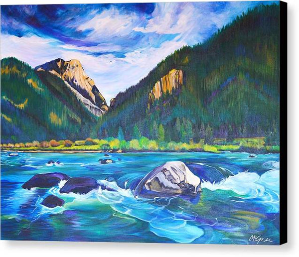 Madison River - Canvas Print