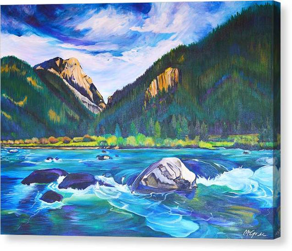 Madison River - Canvas Print