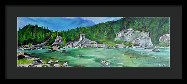 Madison River Float - Framed Print
