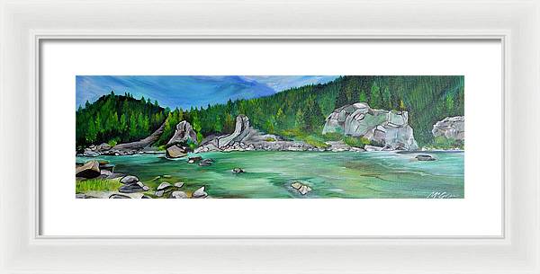 Madison River Float - Framed Print