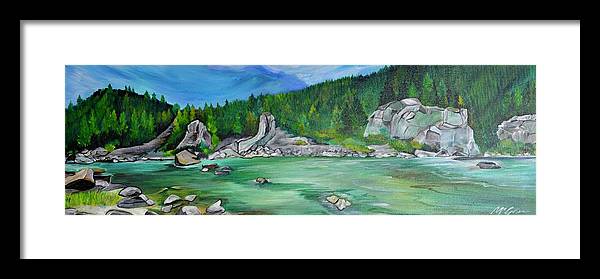 Madison River Float - Framed Print