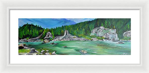 Madison River Float - Framed Print