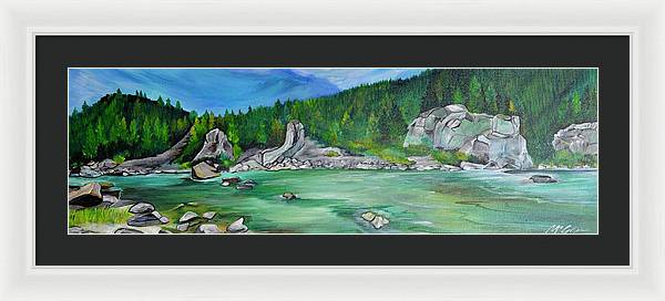Madison River Float - Framed Print