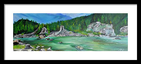Madison River Float - Framed Print