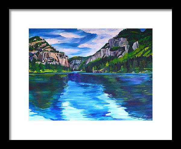 Missouri River - Framed Print