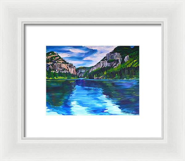 Missouri River - Framed Print